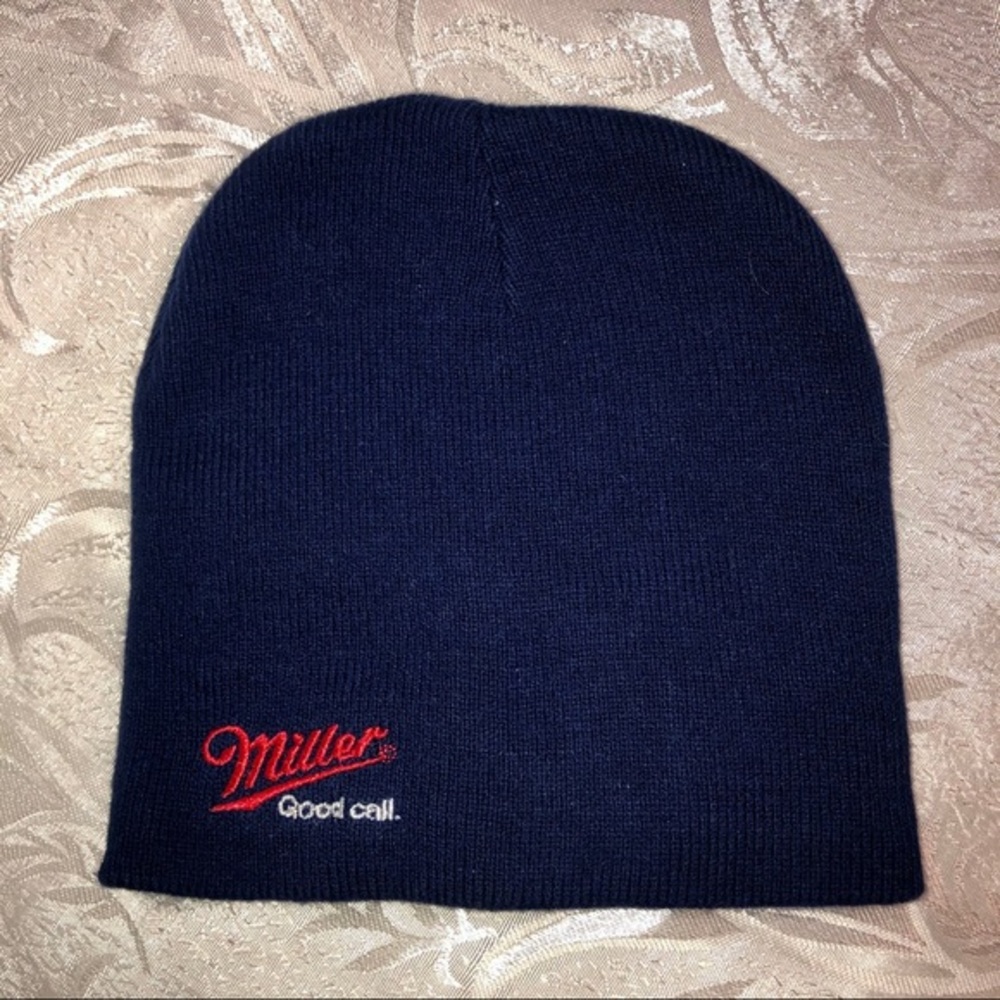 Miller Navy Blue Beanie